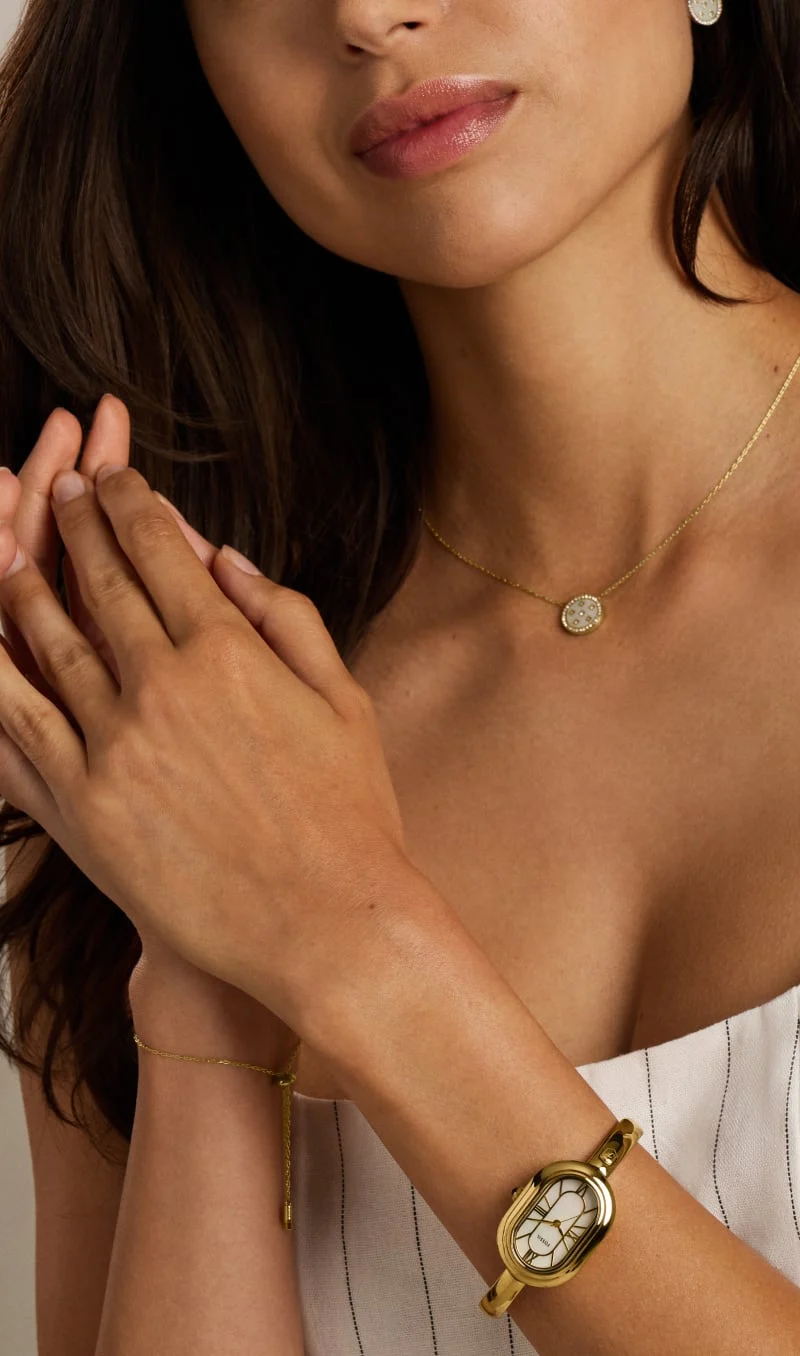 Sloan watch worn by woman